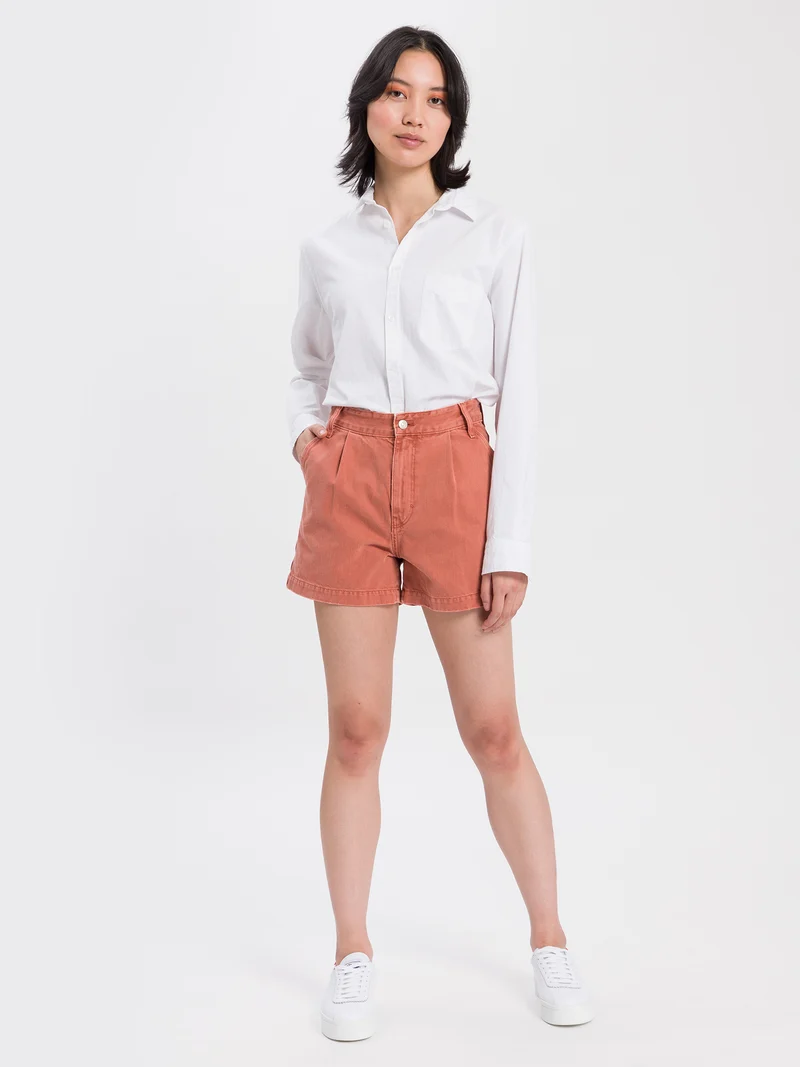 PLEATED CHINO SHORT | DAMEN SHORTS