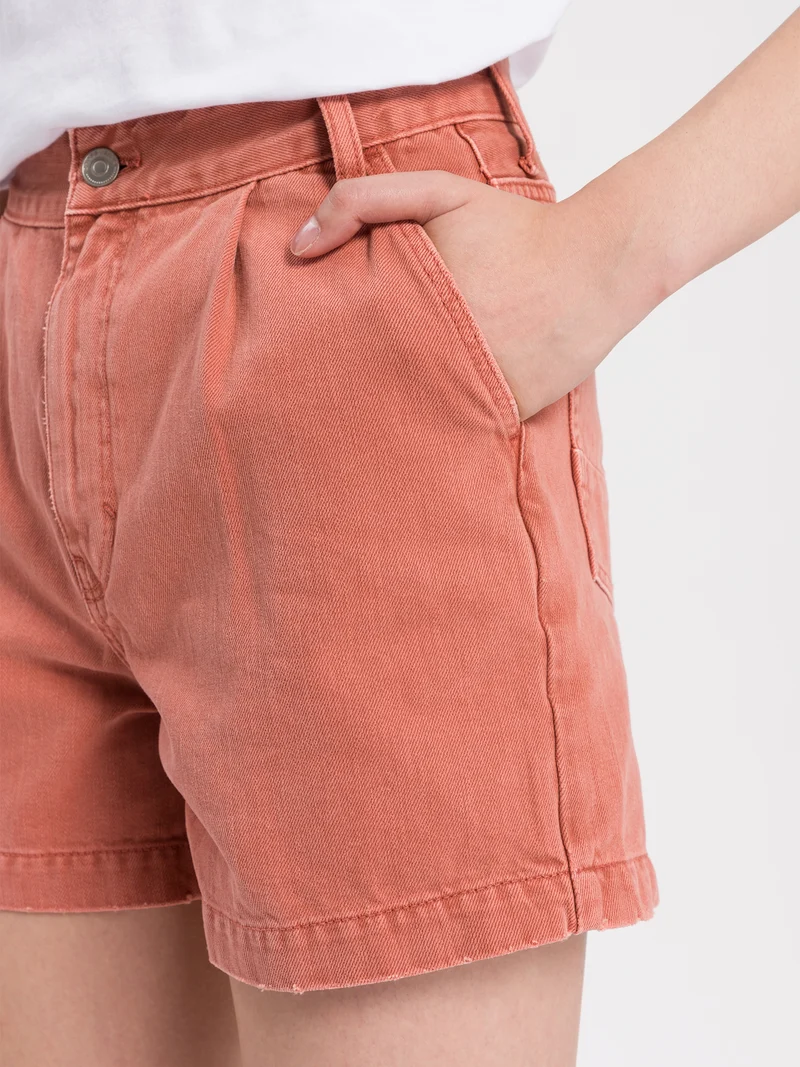 PLEATED CHINO SHORT | DAMEN SHORTS