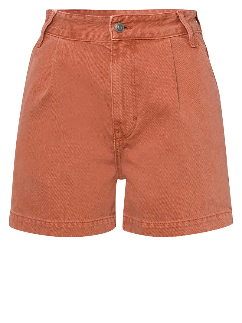 PLEATED CHINO SHORT | DAMEN SHORTS