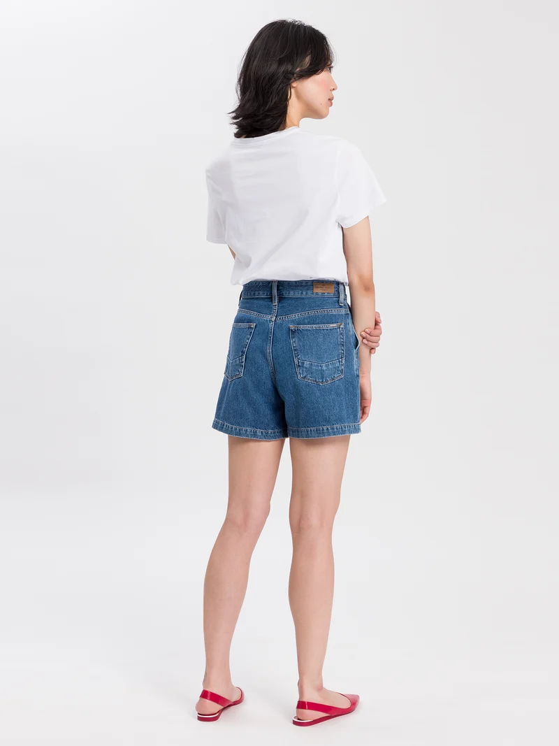 PLEATED CHINO SHORT | DAMEN JEANS SHORTS