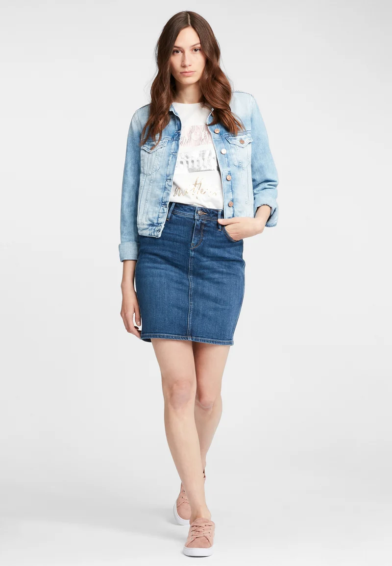 MILLIE | DAMEN JEANS JEANSROCK