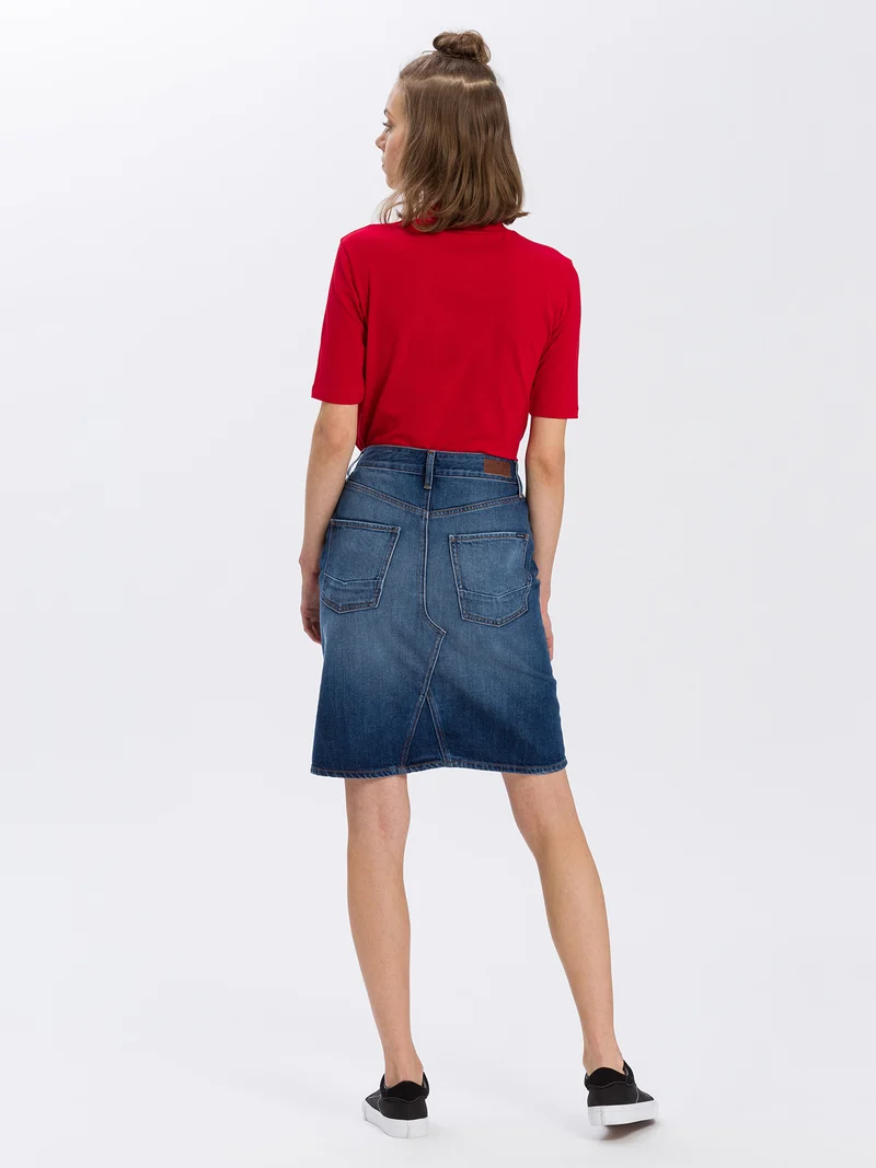 ELLIE | DAMEN JEANS JEANSROCK