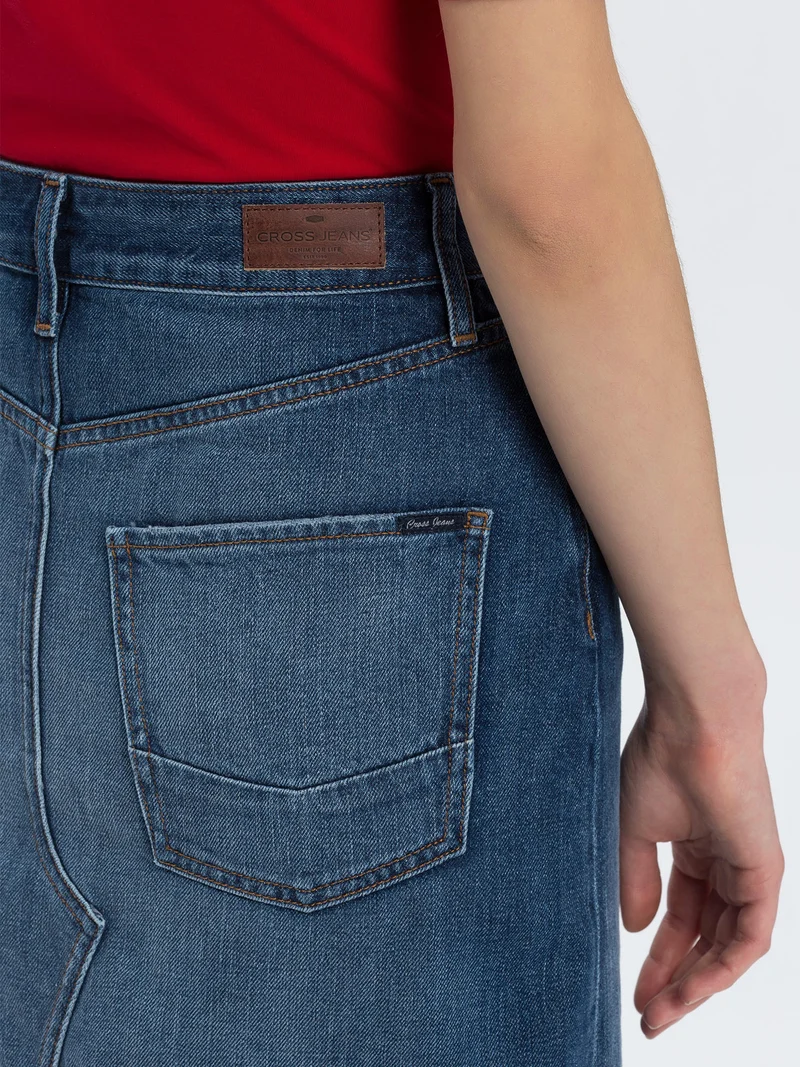 ELLIE | DAMEN JEANS JEANSROCK