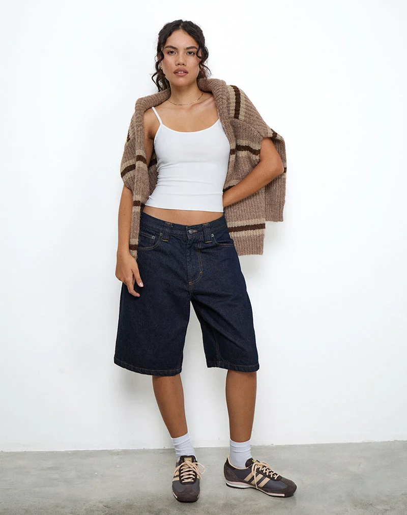 Jasila Vest Top in Weiß