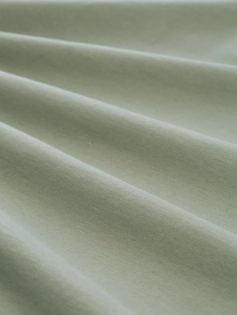 printed stand-up collar polo, Greyish Shadow Olive