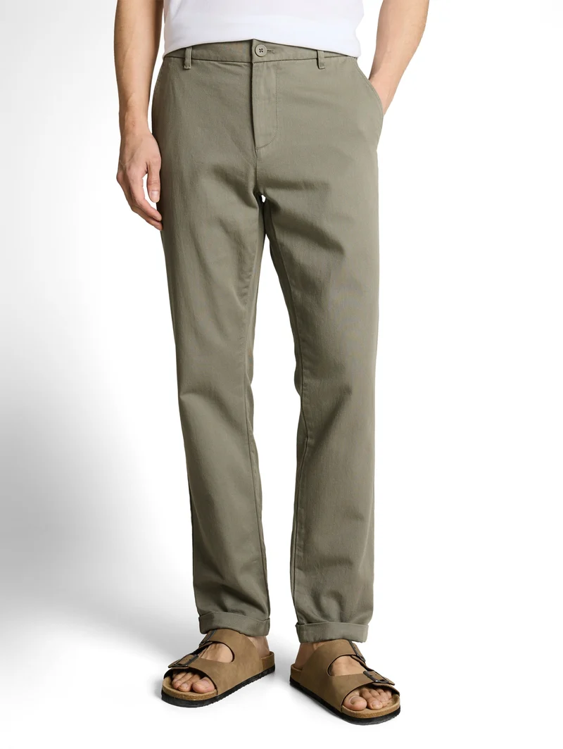regular soft chino, Greyish Shadow Olive
