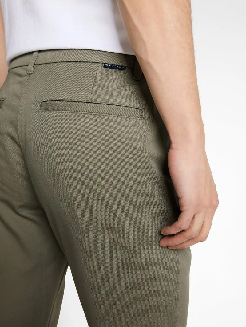 regular soft chino, Greyish Shadow Olive