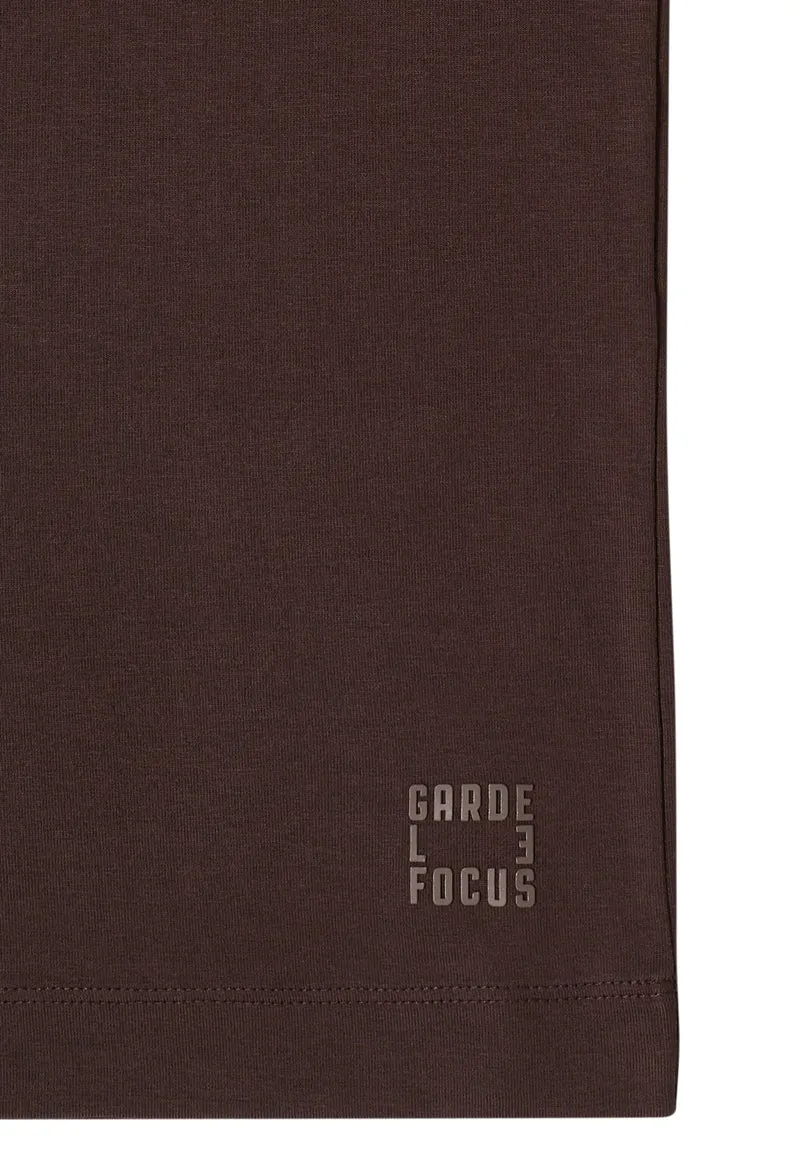 TOS Solid Tunic, macchiato brown