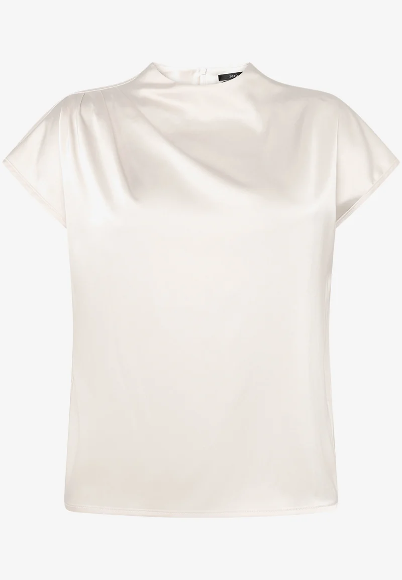 Bluse Kurz 1/2 Arm, Eggnog