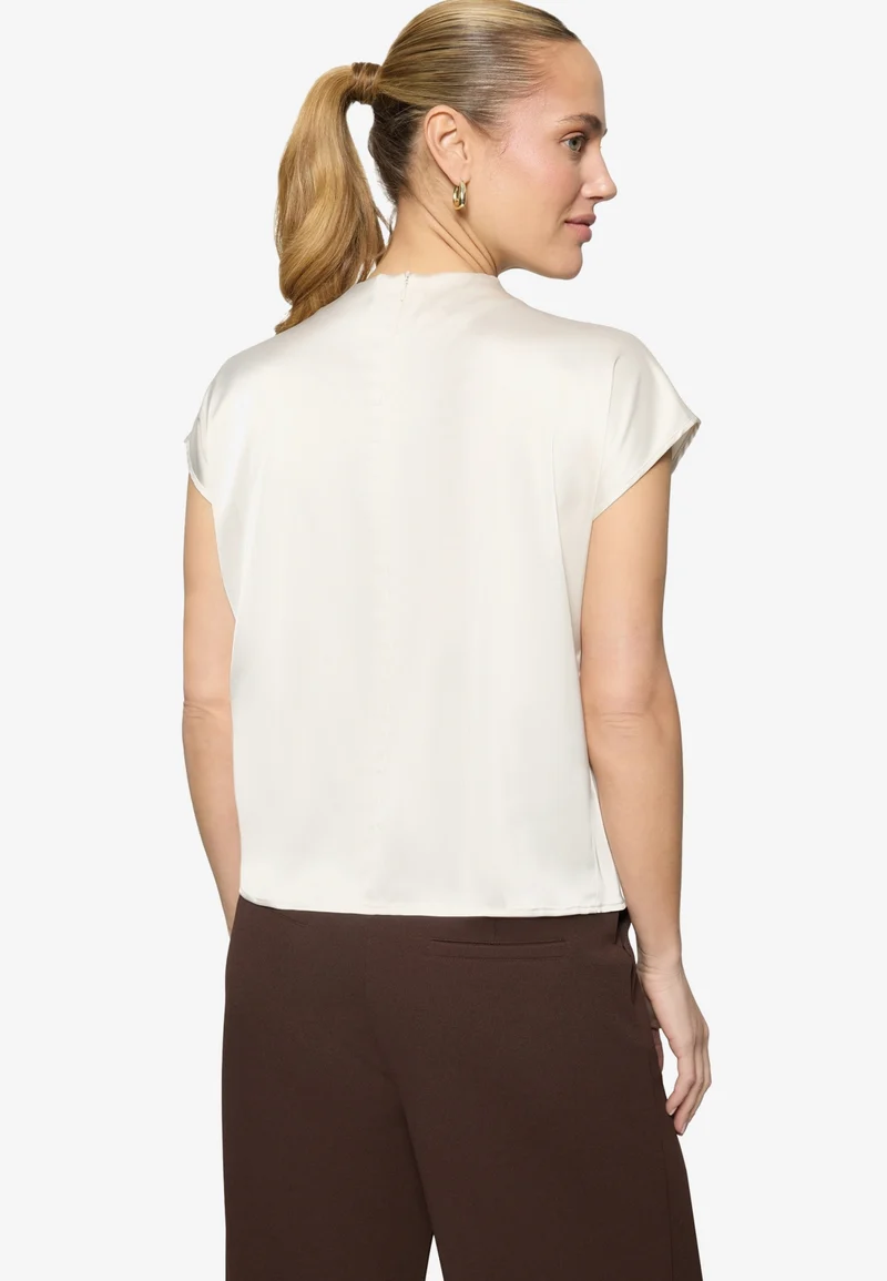Bluse Kurz 1/2 Arm, Eggnog