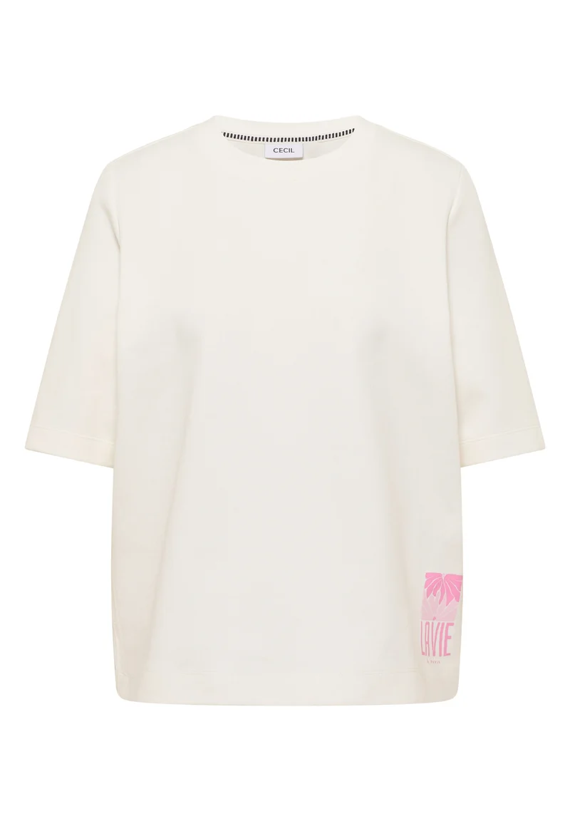 Backprint FP Sweatshirt, vanilla white