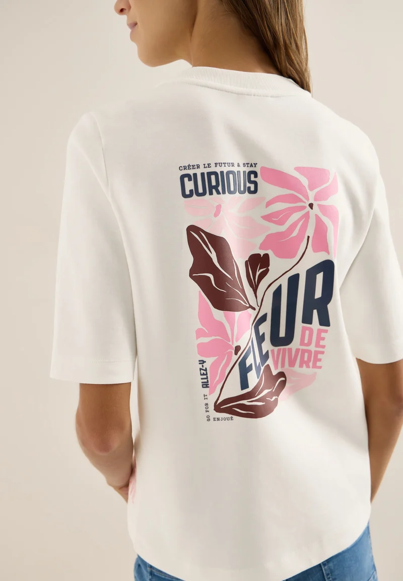 Backprint FP Sweatshirt, vanilla white