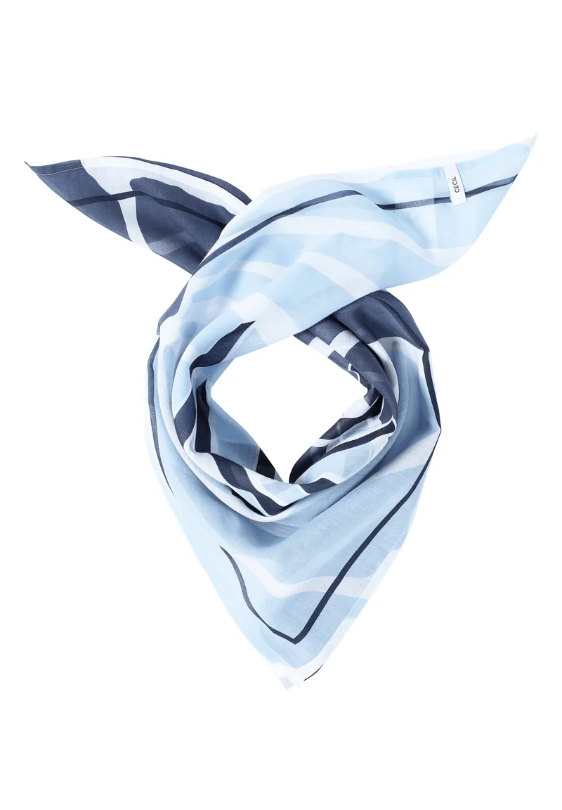 Print Bandana, sporty denim blue