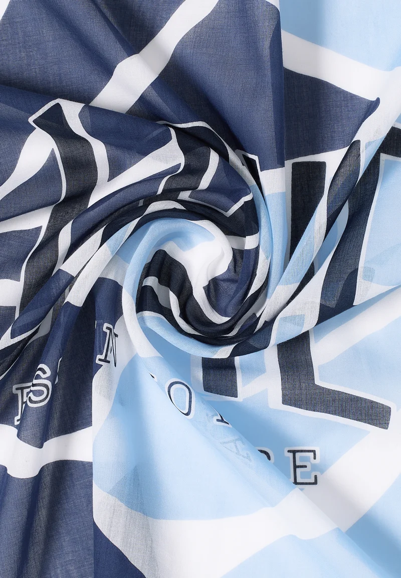 Print Bandana, sporty denim blue