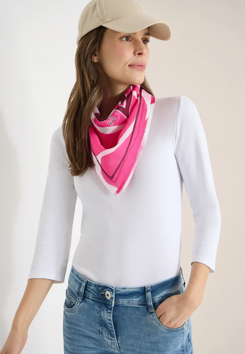 Print Bandana, beetroot pink