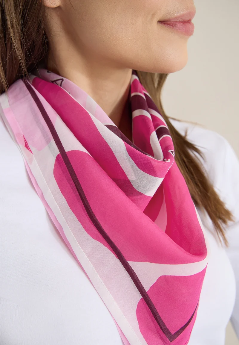 Print Bandana, beetroot pink
