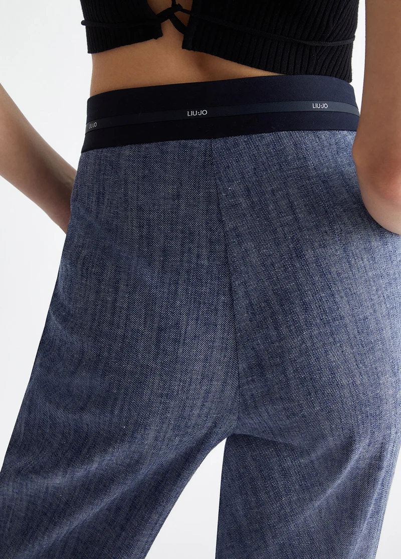 High-Waisted Trousers