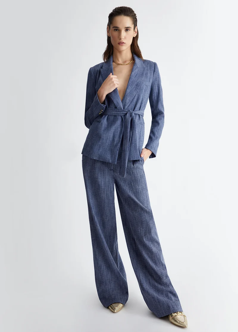 High-Waisted Trousers