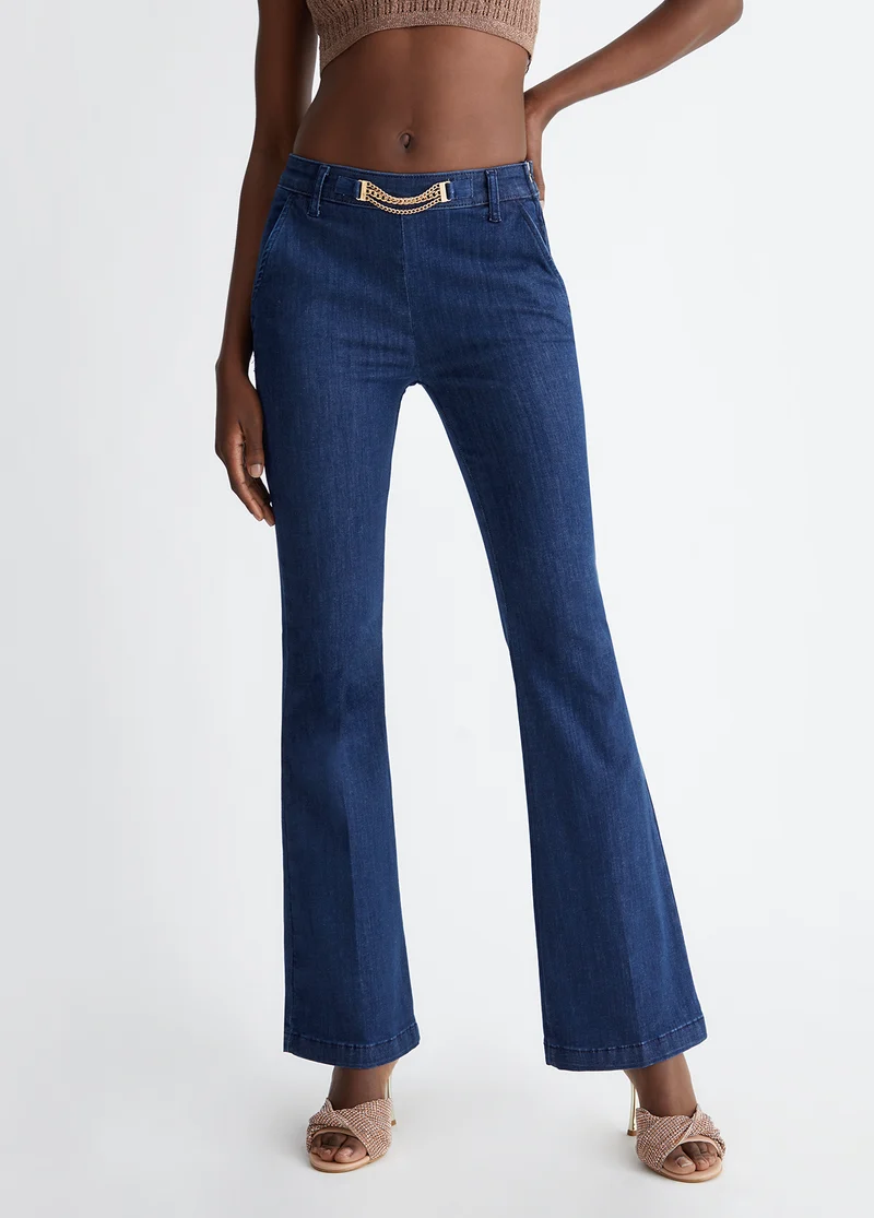 High-Rise Flared Jeans