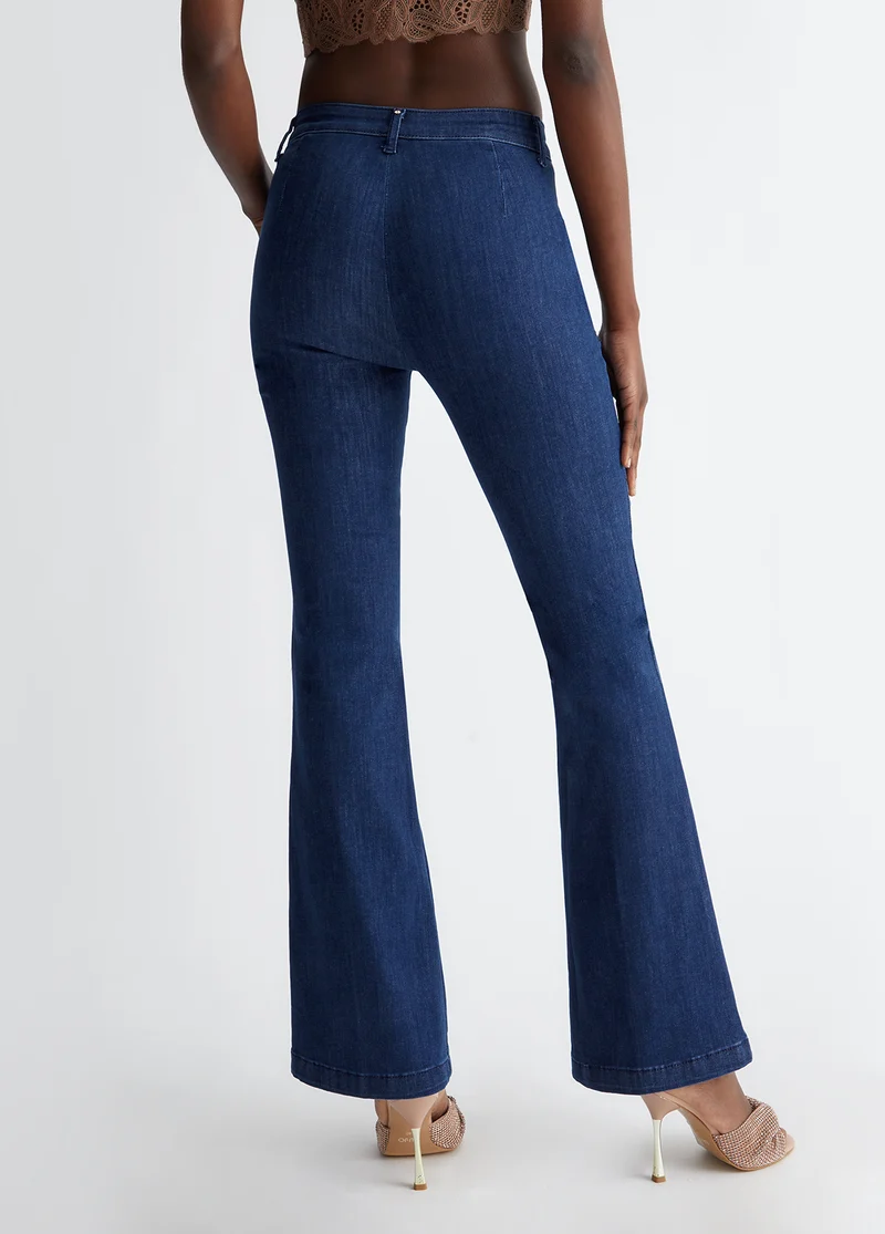 High-Rise Flared Jeans