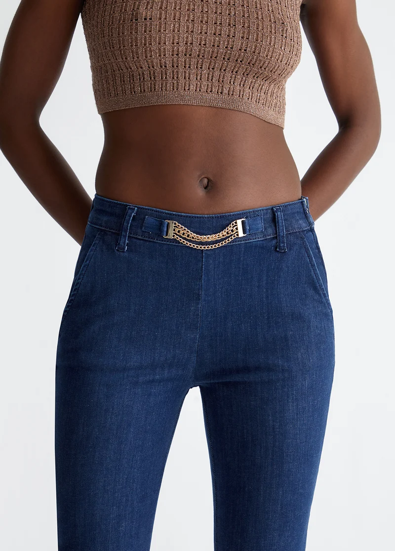 High-Rise Flared Jeans