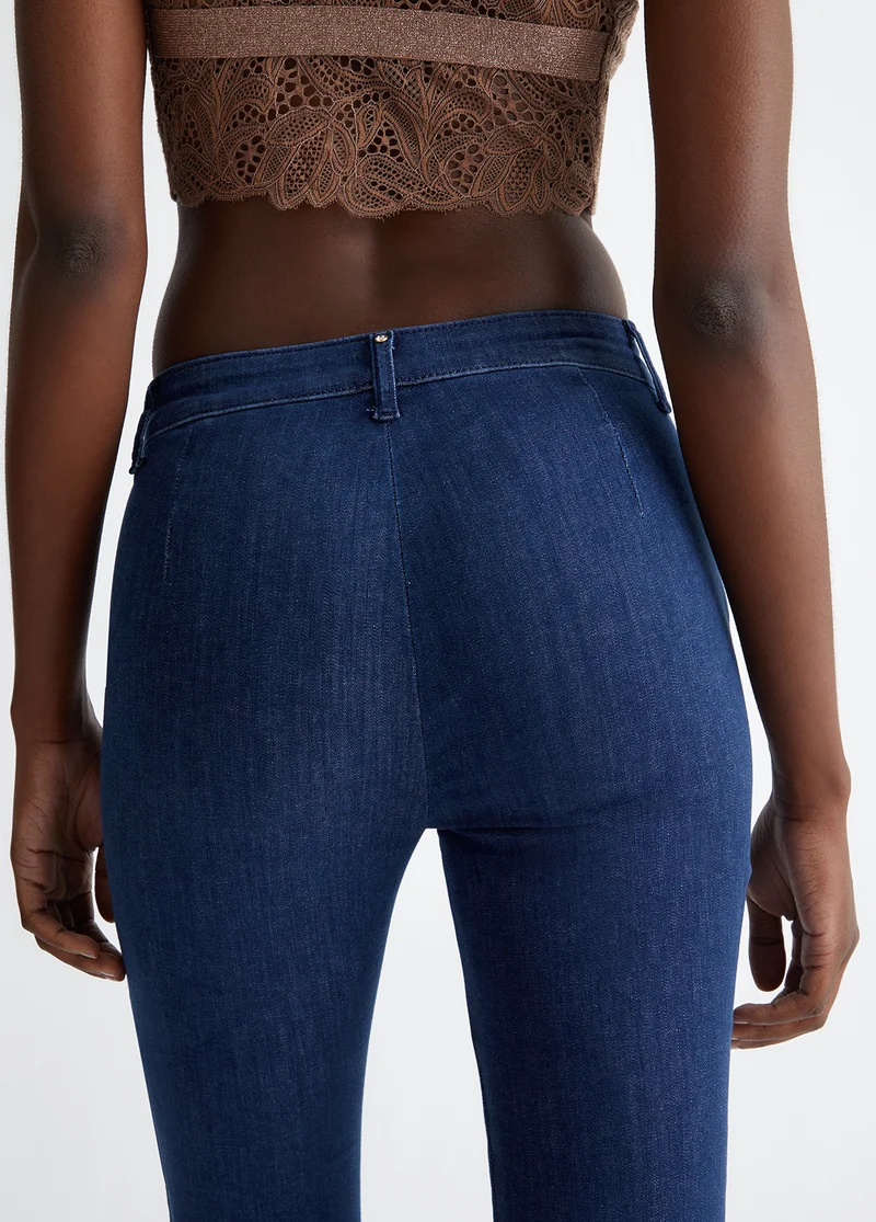 High-Rise Flared Jeans
