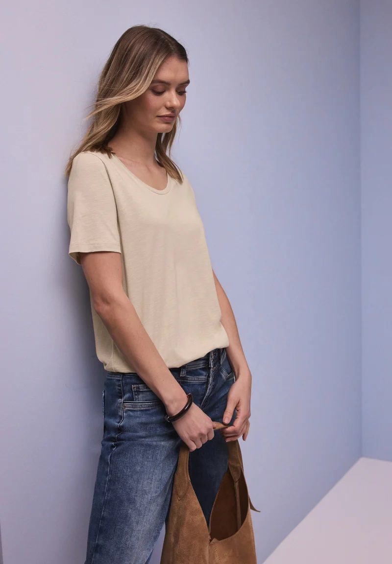 Style QR new Gerda, cotton beige