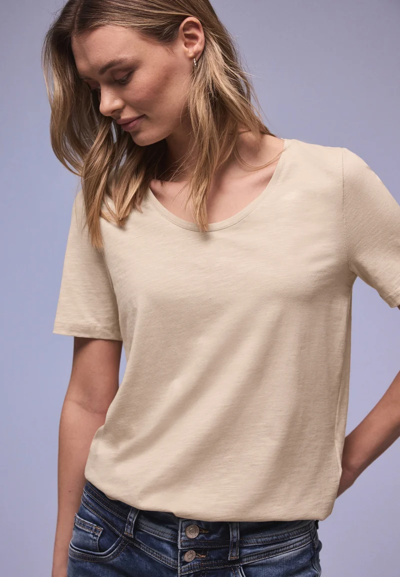 Style QR new Gerda, cotton beige