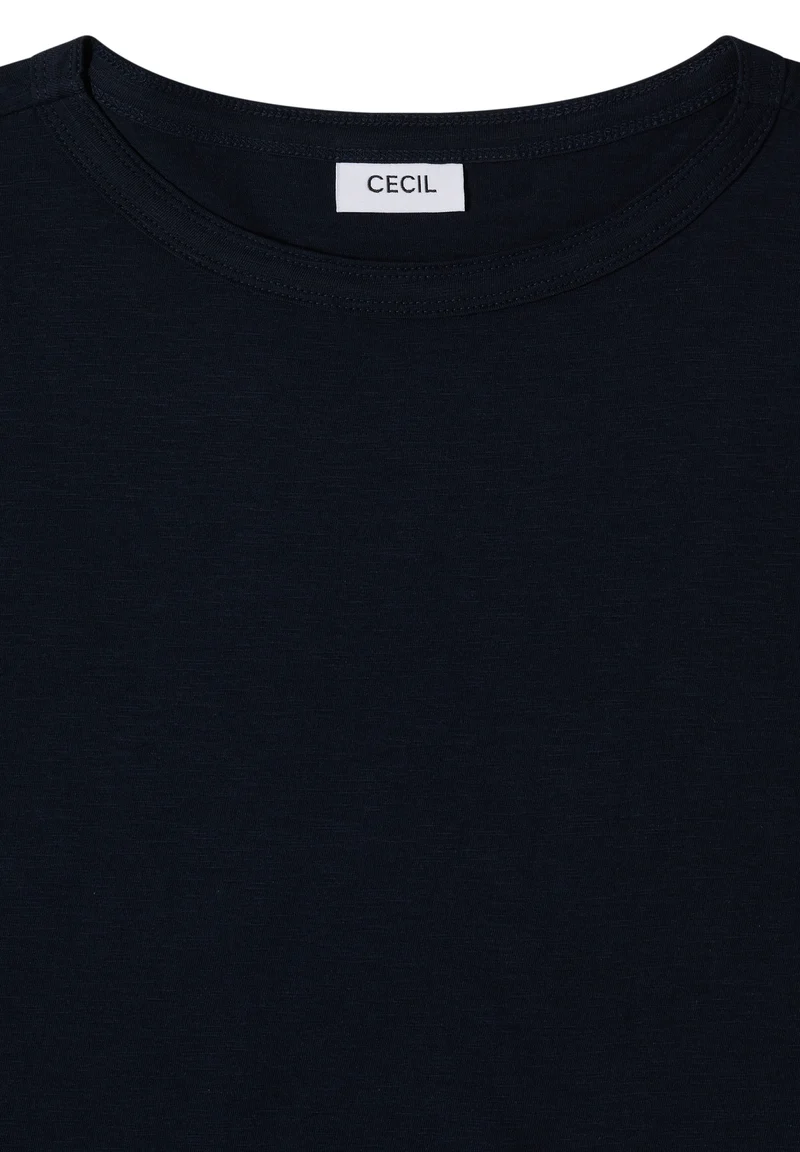 NOS Solid Slubyarn Shirt, universal blue