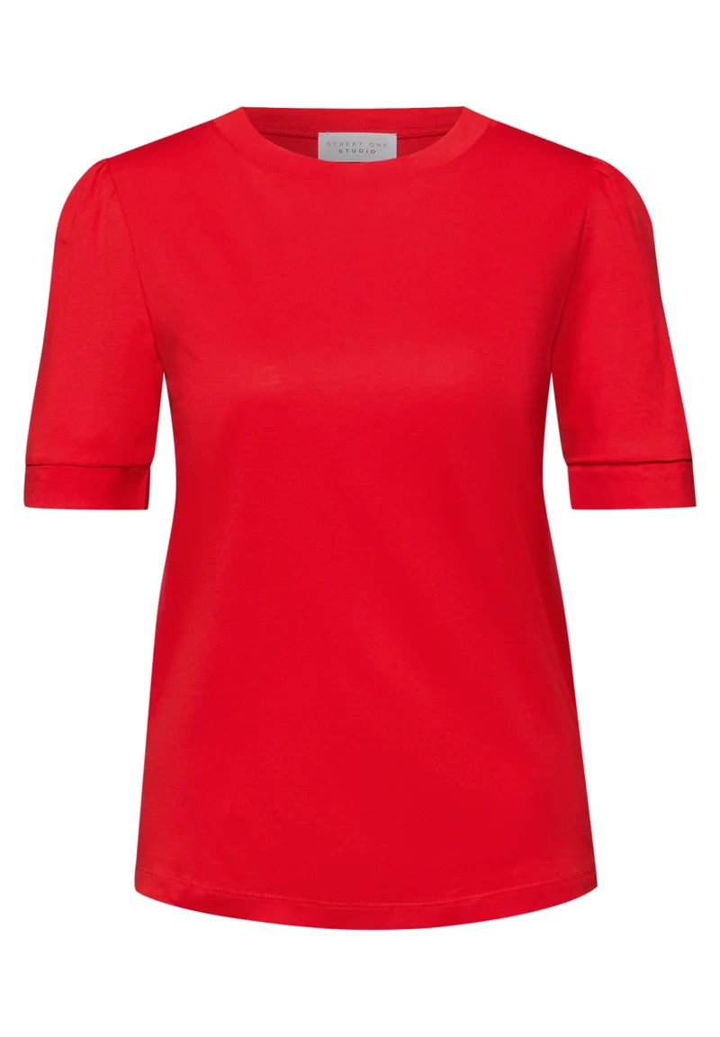 LTD QR_Studio_jersey shirt w.p, torch red