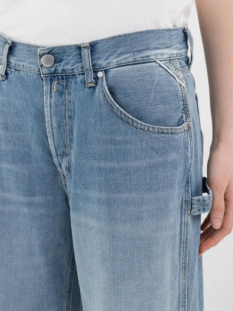 REPLAY DÁMSKÉ DŽÍNY WORK-FIT HALLIE