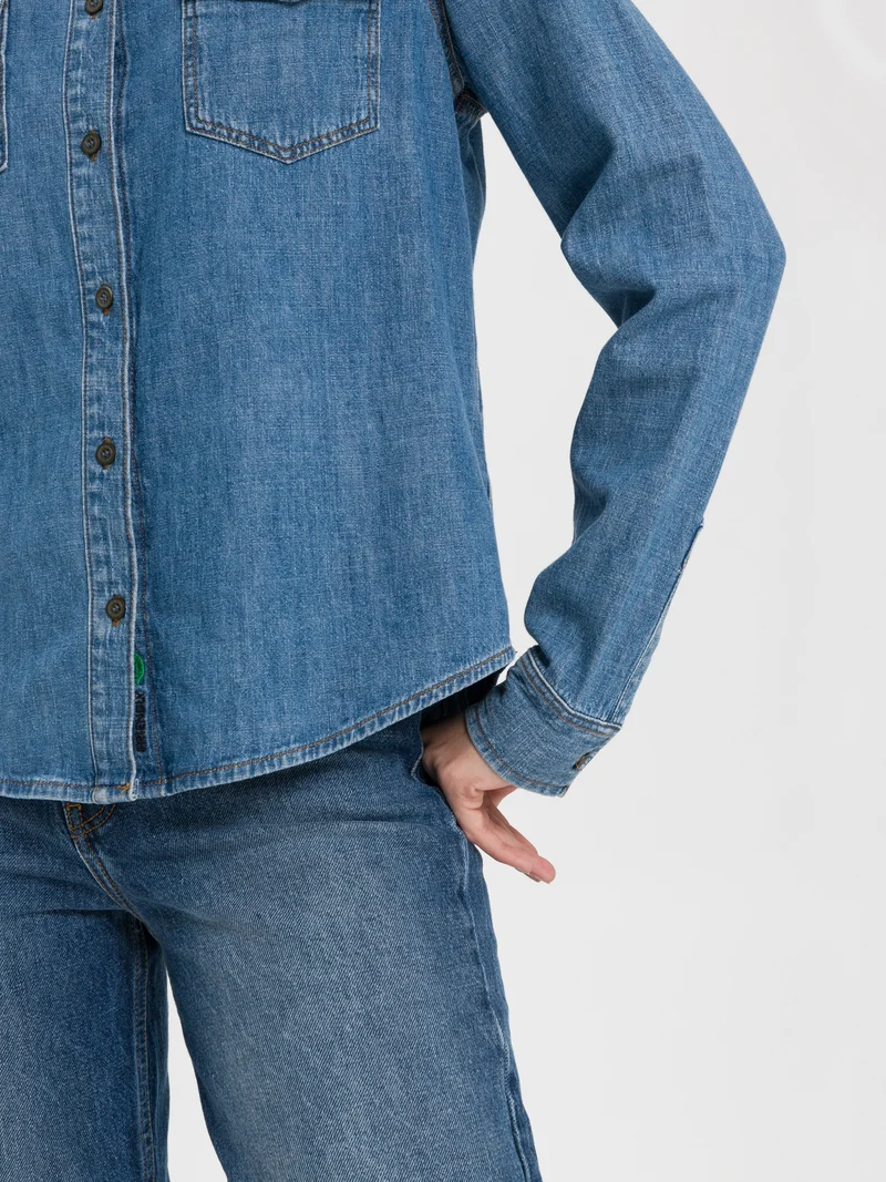 DAMEN JEANS HEMD