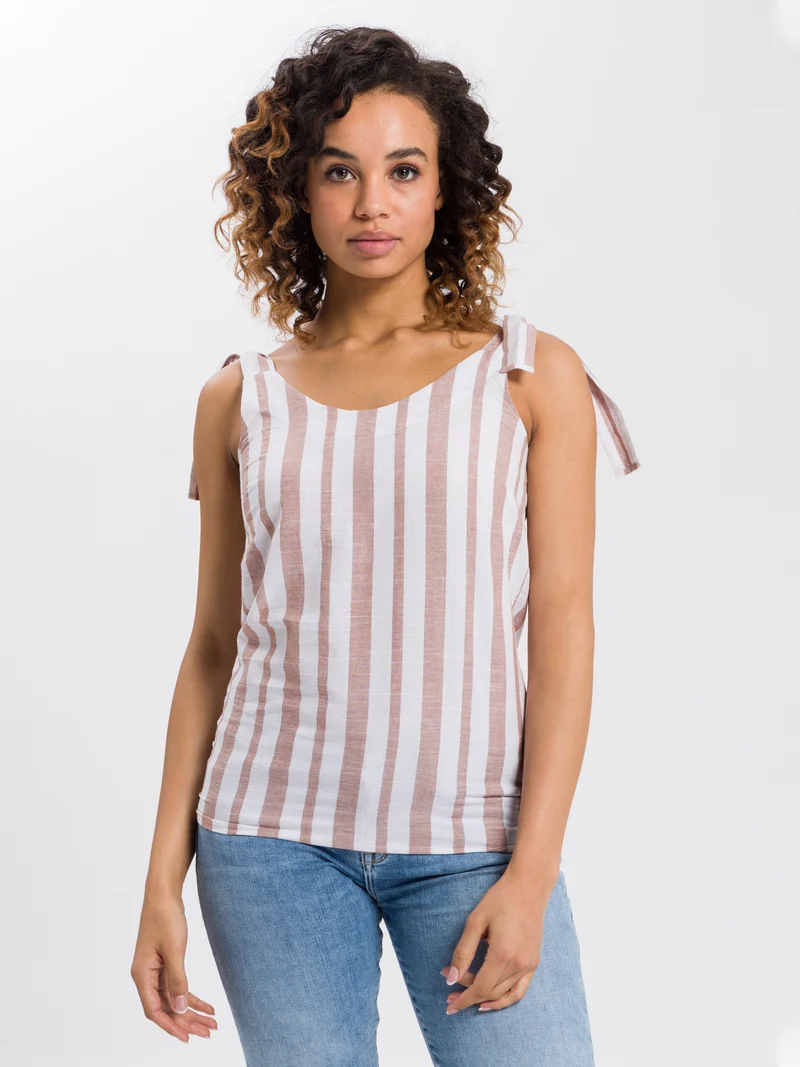 DAMEN STRIPED BLUSE