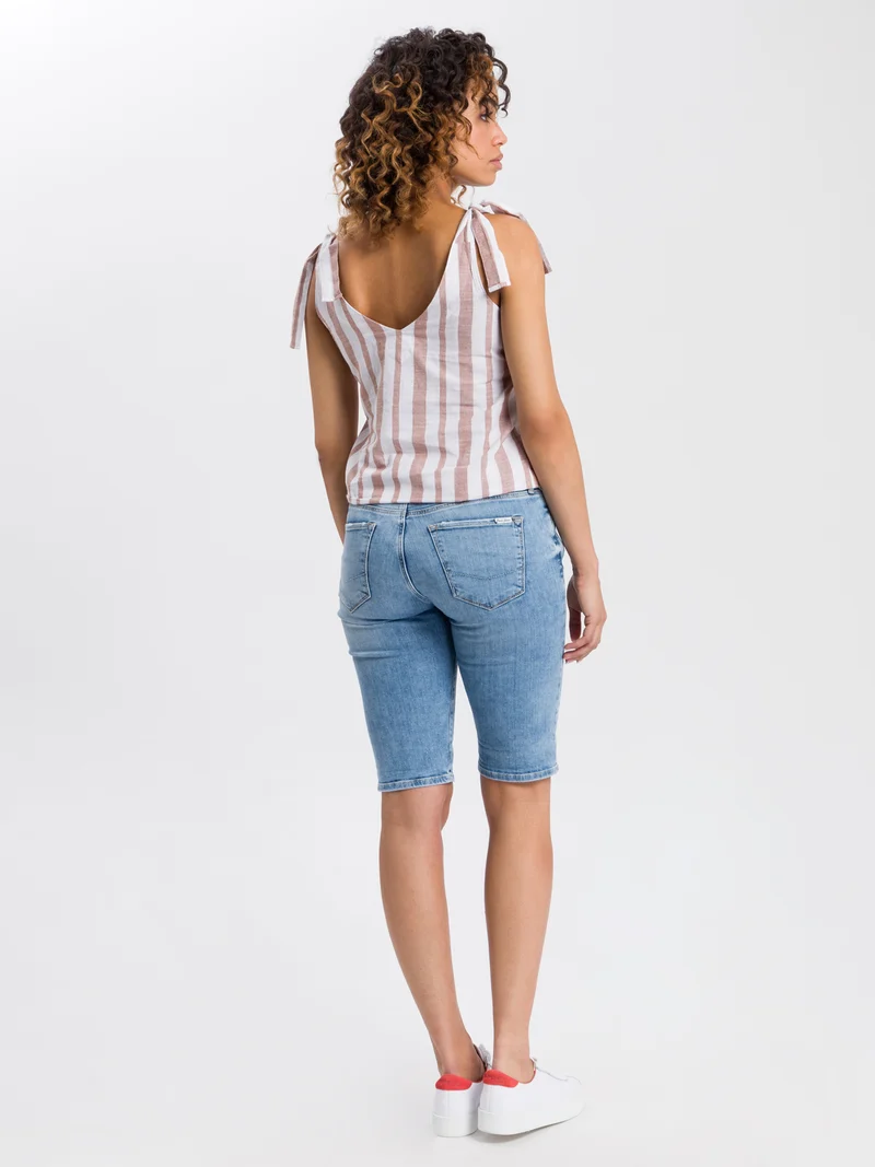 DAMEN STRIPED BLUSE