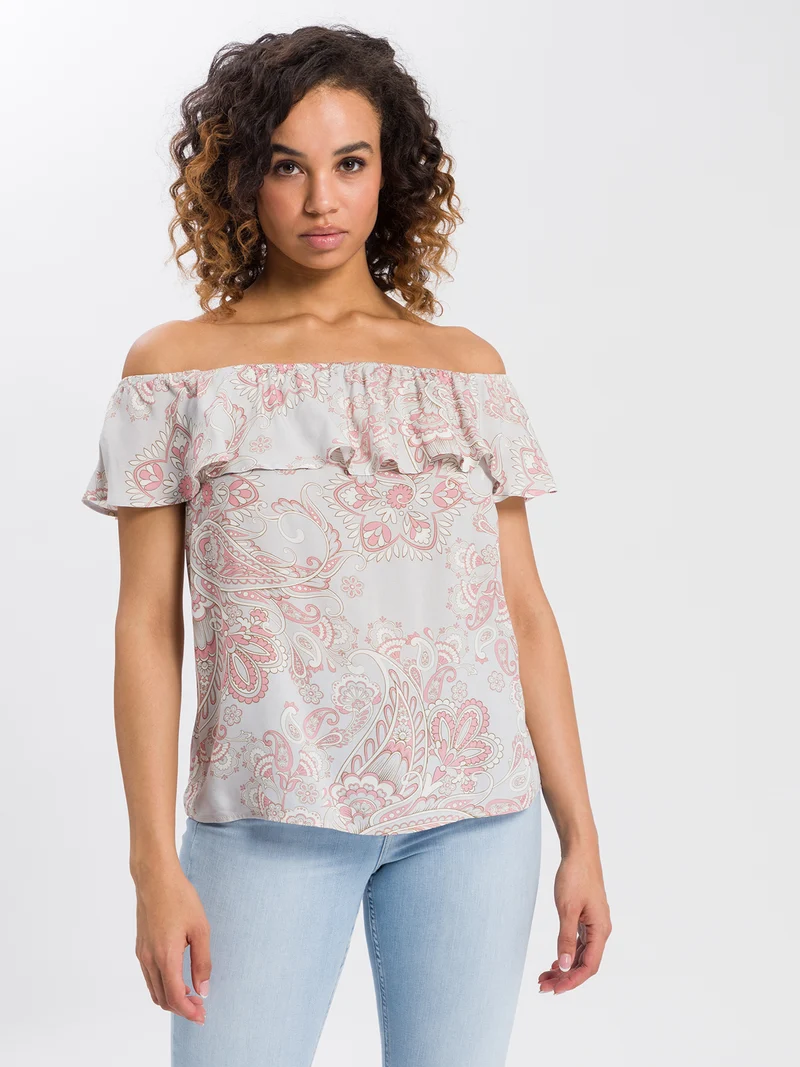 DAMEN PRINTED BLUSE