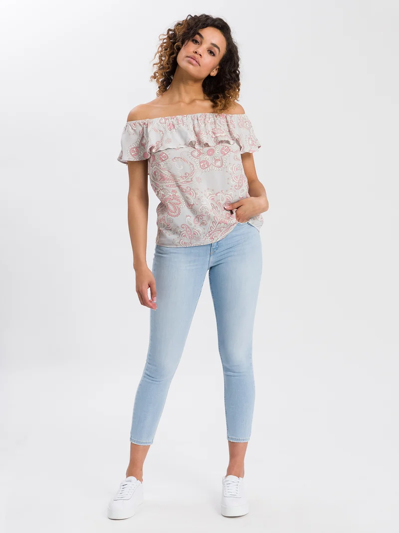 DAMEN PRINTED BLUSE