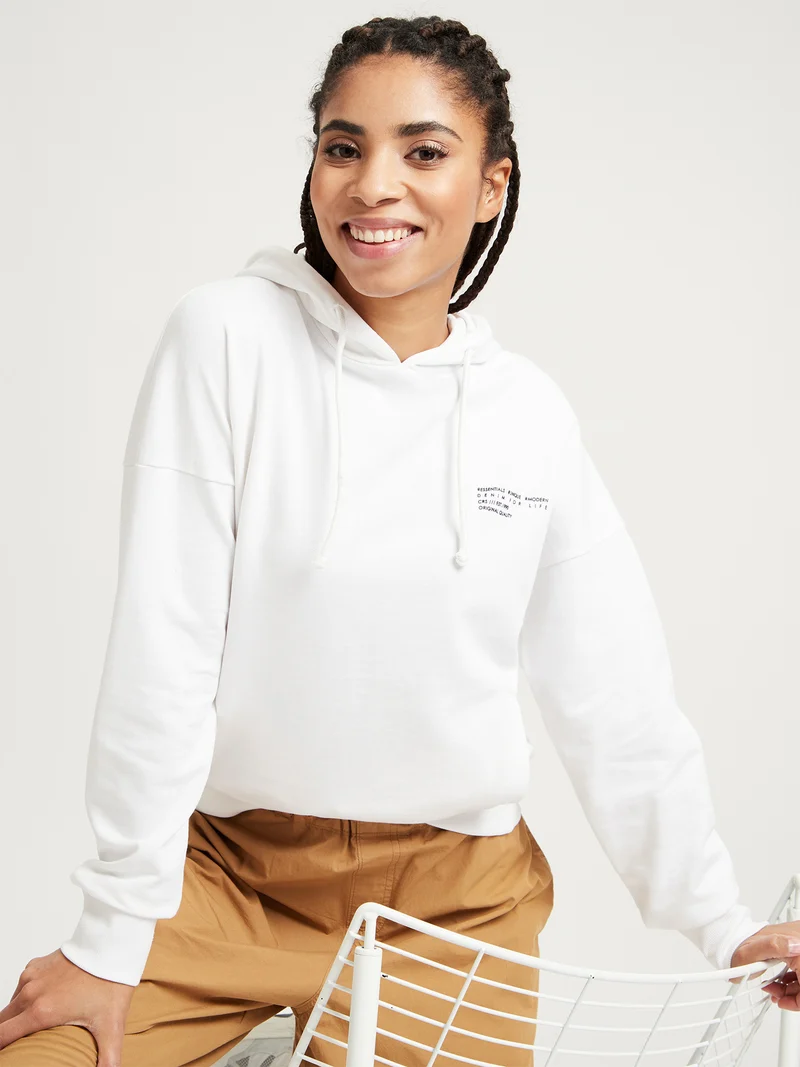 REGULAR FIT HOODIE