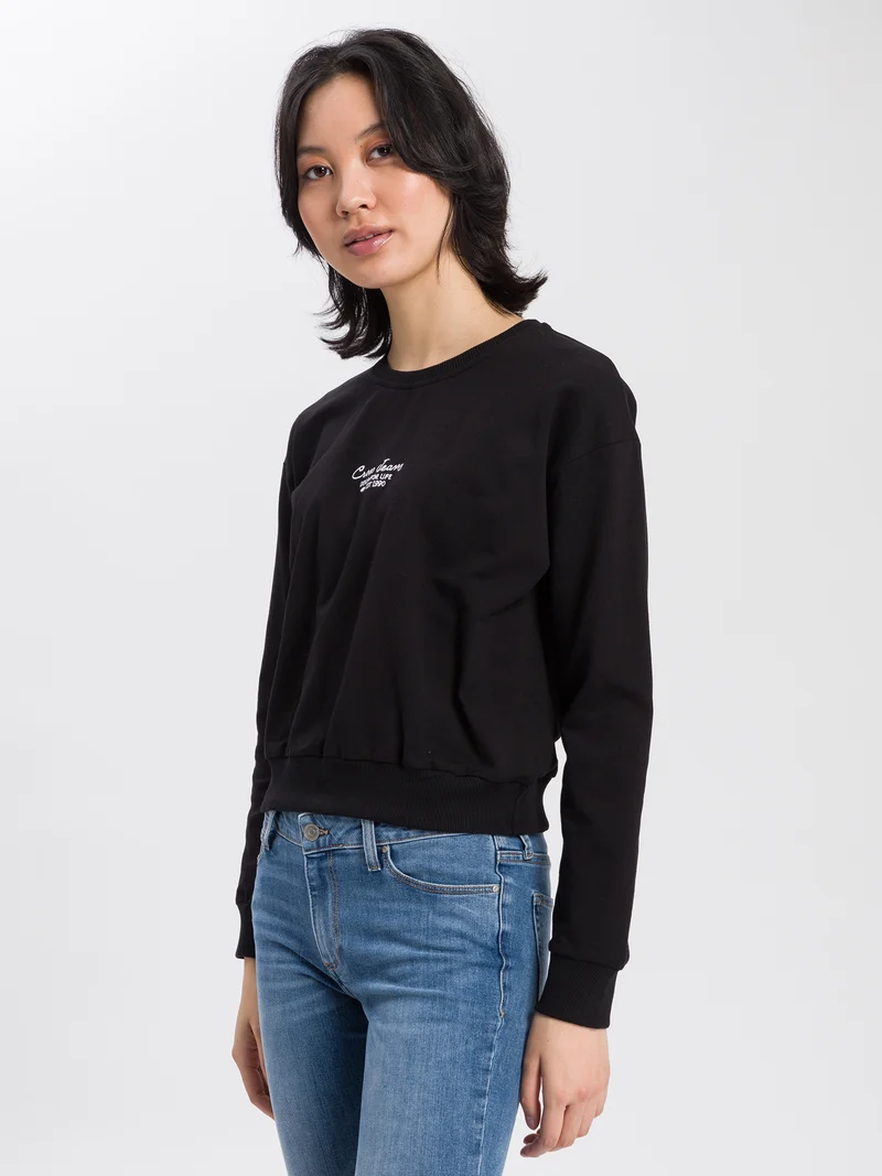 REGULAR FIT FRENCH TERRY SWEATSHIRT