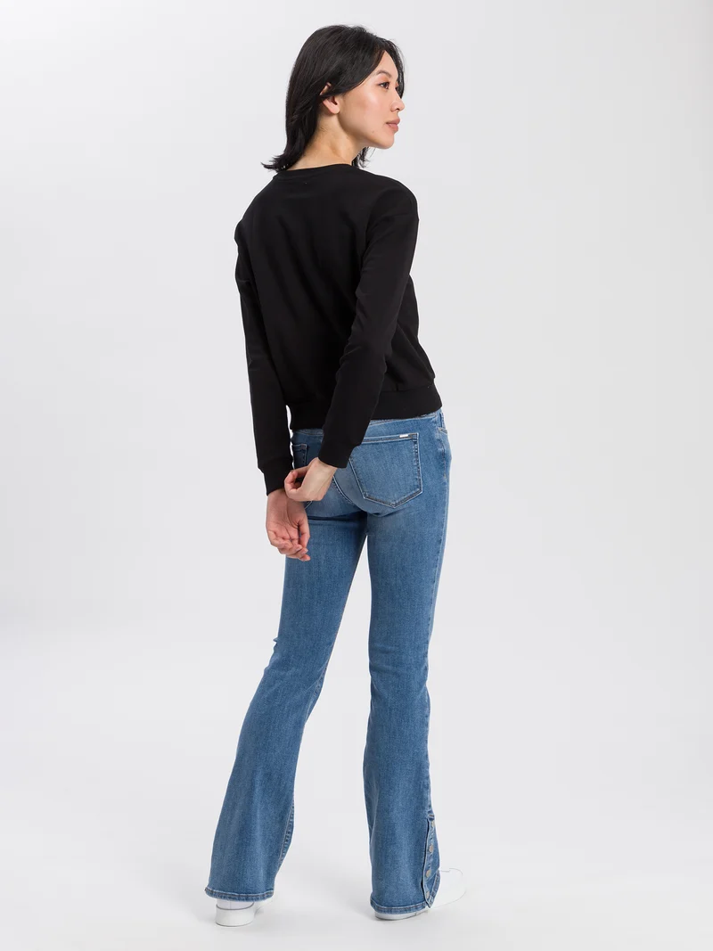 REGULAR FIT FRENCH TERRY SWEATSHIRT