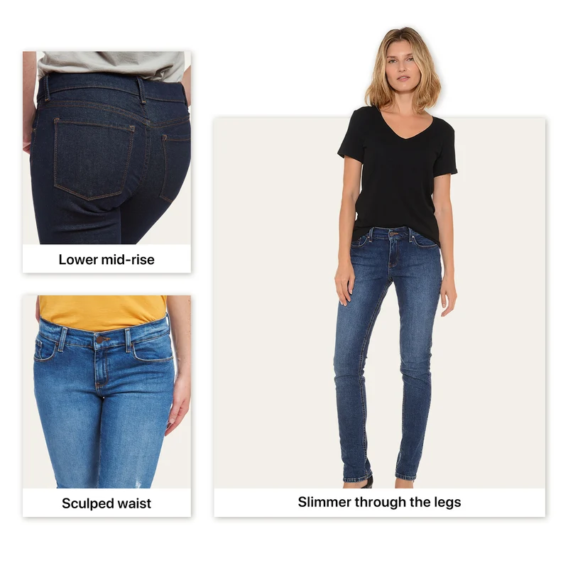 Mott&Bow | Slim Straight Ridge Jeans tt