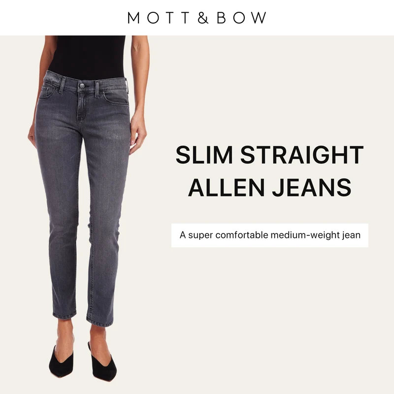 Mott&Bow | Slim Straight Allen Jeans tt
