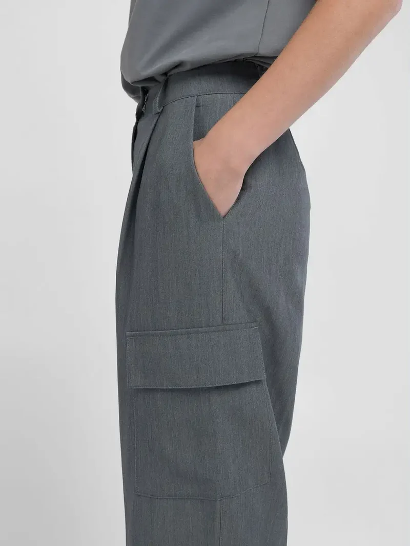 REPLAY DÁMSKÉ COMFORT-FIT CARGO KALHOTY