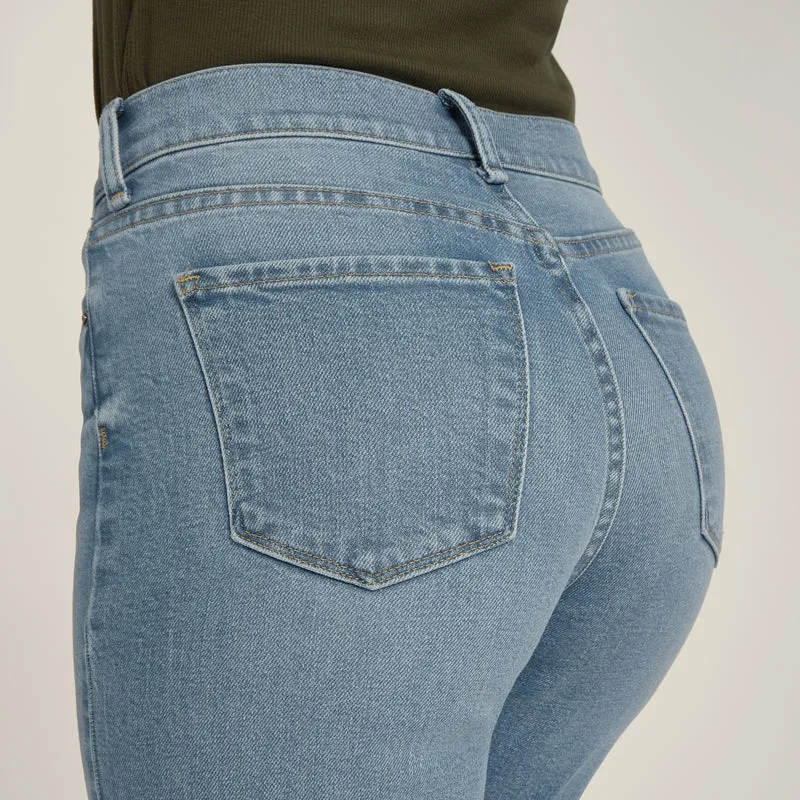 Cropped Straight Leg Hubert Jeans