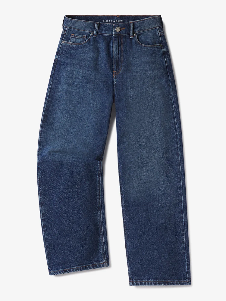 Cropped Straight Leg Gilmore Jeans