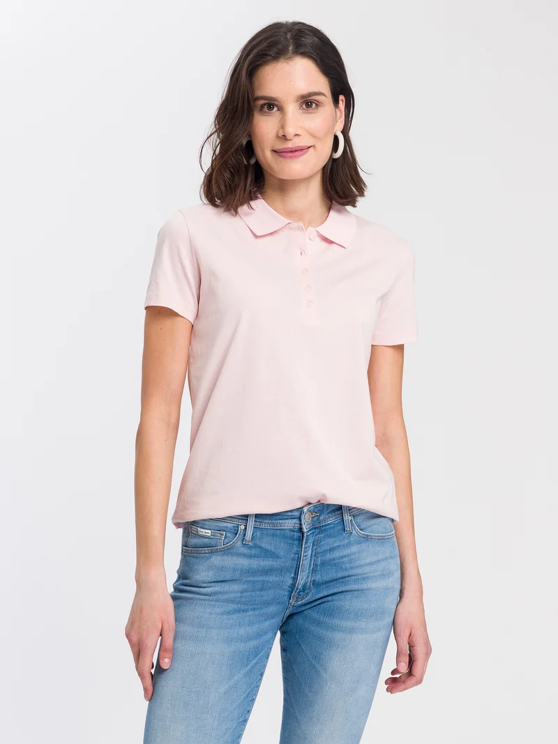 SLIM FIT JERSEY POLOSHIRT