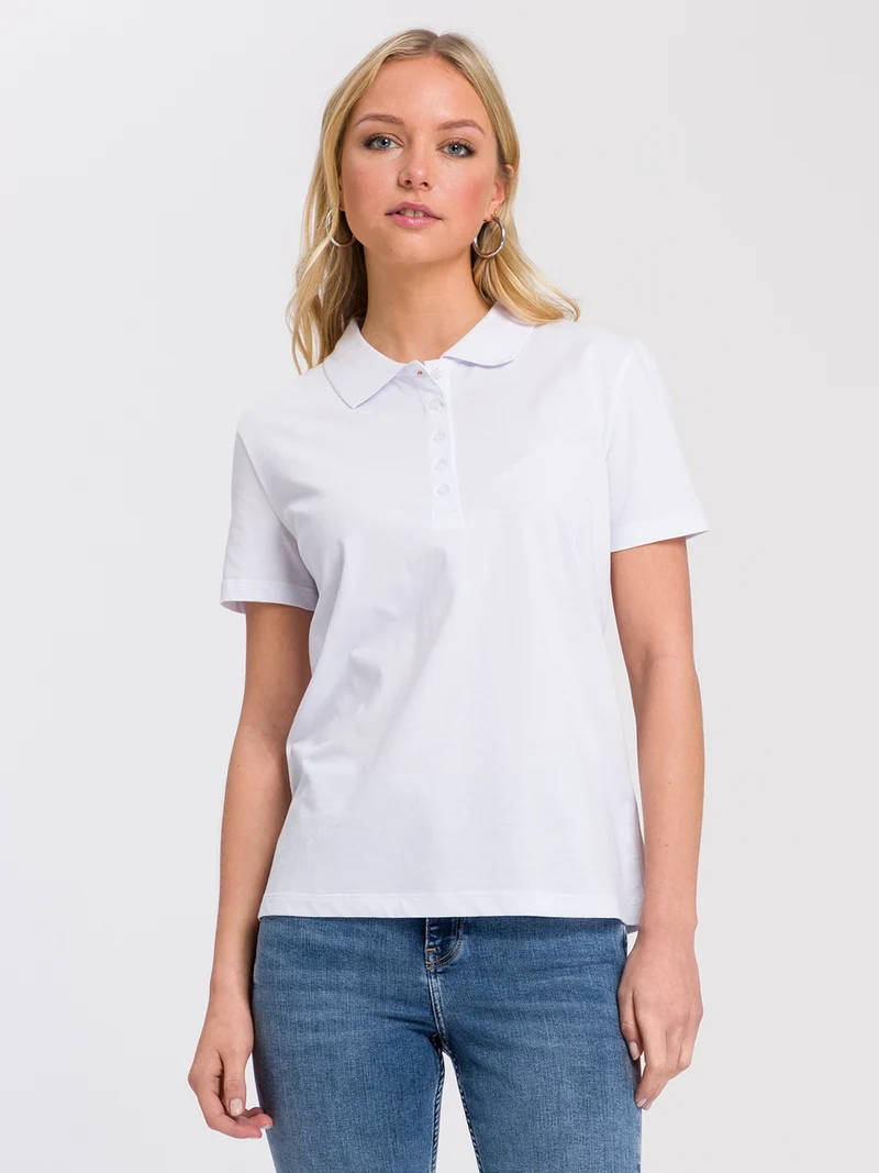 SLIM FIT JERSEY POLOSHIRT