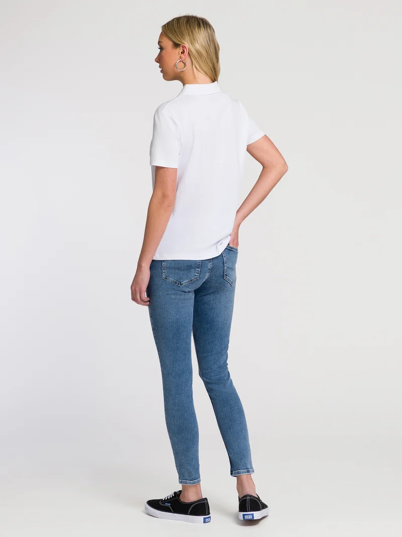 SLIM FIT JERSEY POLOSHIRT