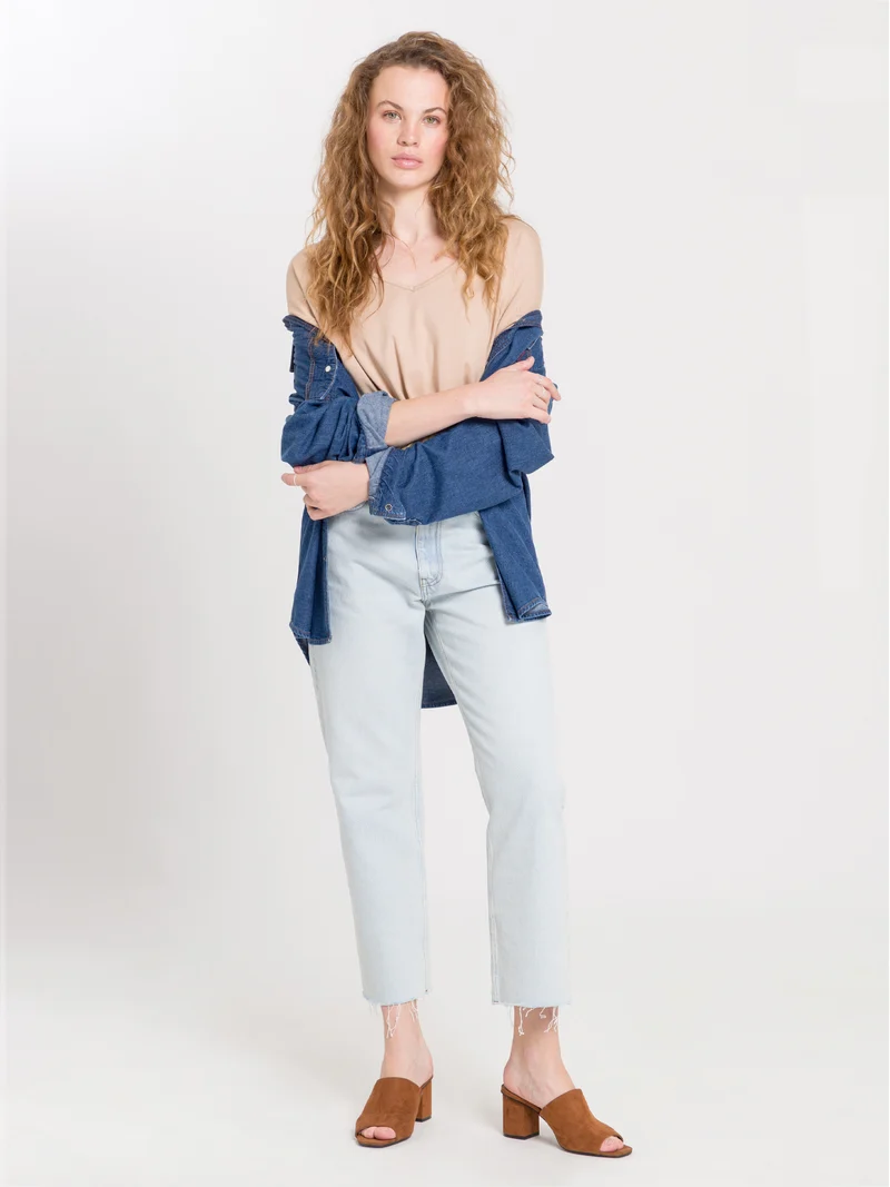 OVERSIZED JERSEY T-SHIRT