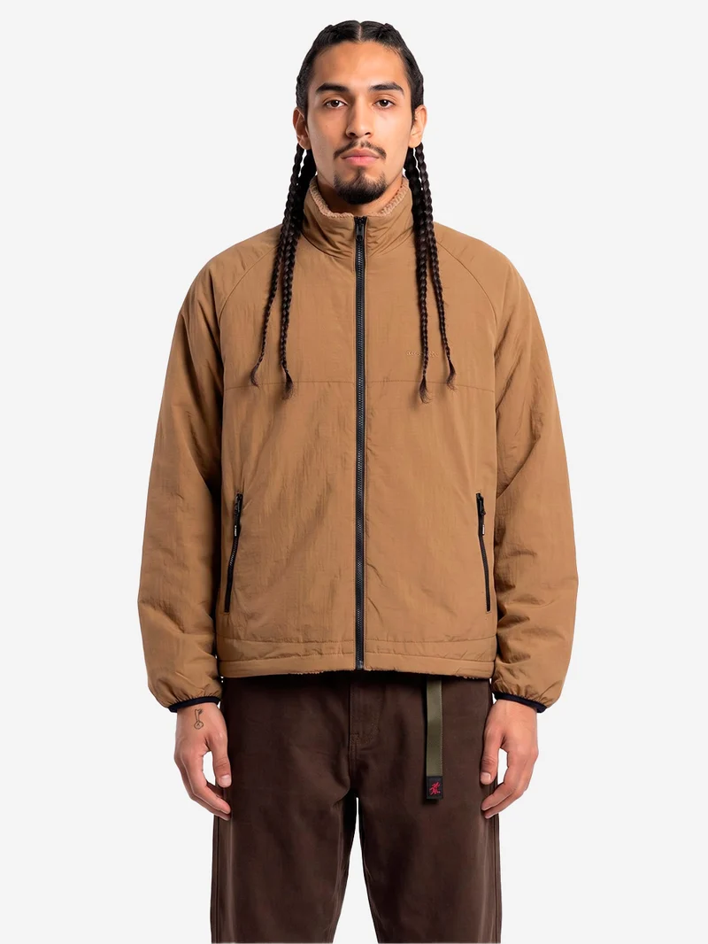 Giacca Reversibile Sherpa beige