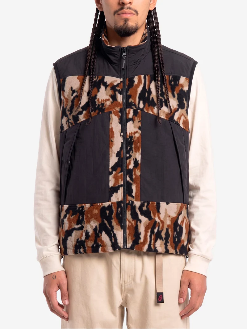 Gilet Thermal Fleece Bark Camo